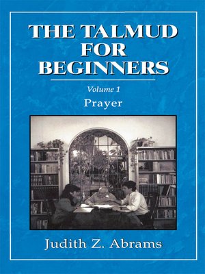 cover image of The Talmud for Beginners